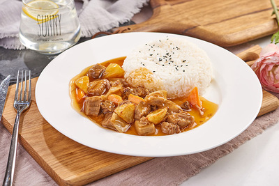原汁牛腩饭